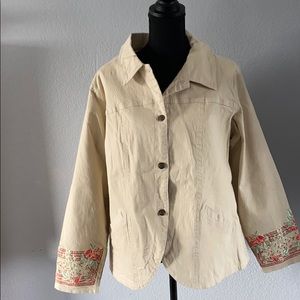 Women’s Cream colored jacket